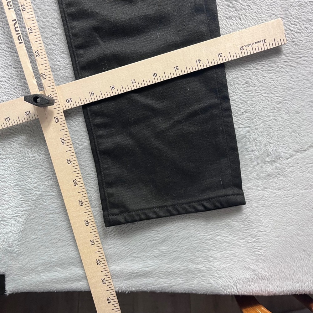 AG Adriano Goldschmied Tellis Modern Slim Black Jeans 30x30 1783DBBFPATM - Picture 7 of 12